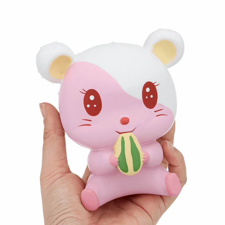 Hamster Squishy 12*11CM Slow Rising with Packaging Collection Gift Soft Toy - MRSLM