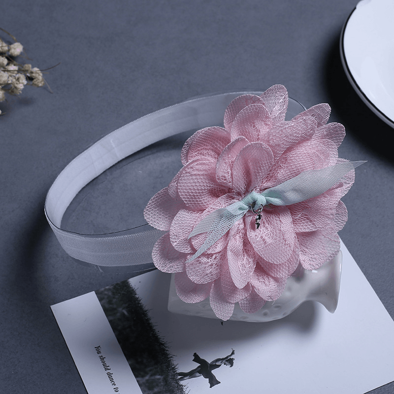Children'S Lace Flower Headband - MRSLM