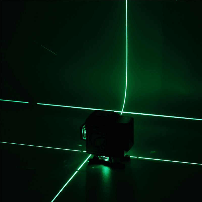 12 Line LD Green Light Laser Level 3D 360° Cross Self Leveling Measure Tool - MRSLM