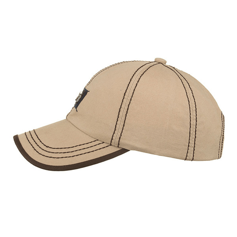 Men Cotton Hat Breathable Peaked Cap Sunshade Baseball Cap - MRSLM