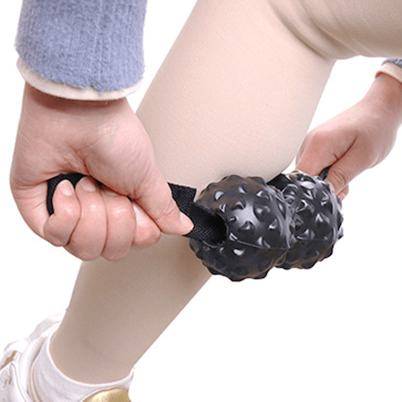 KALOAD ABS+EVA Peanut Massage Ball Spiky Trigger Point Muscle Relief Yoga Ball Fitness Exercise Ball - MRSLM
