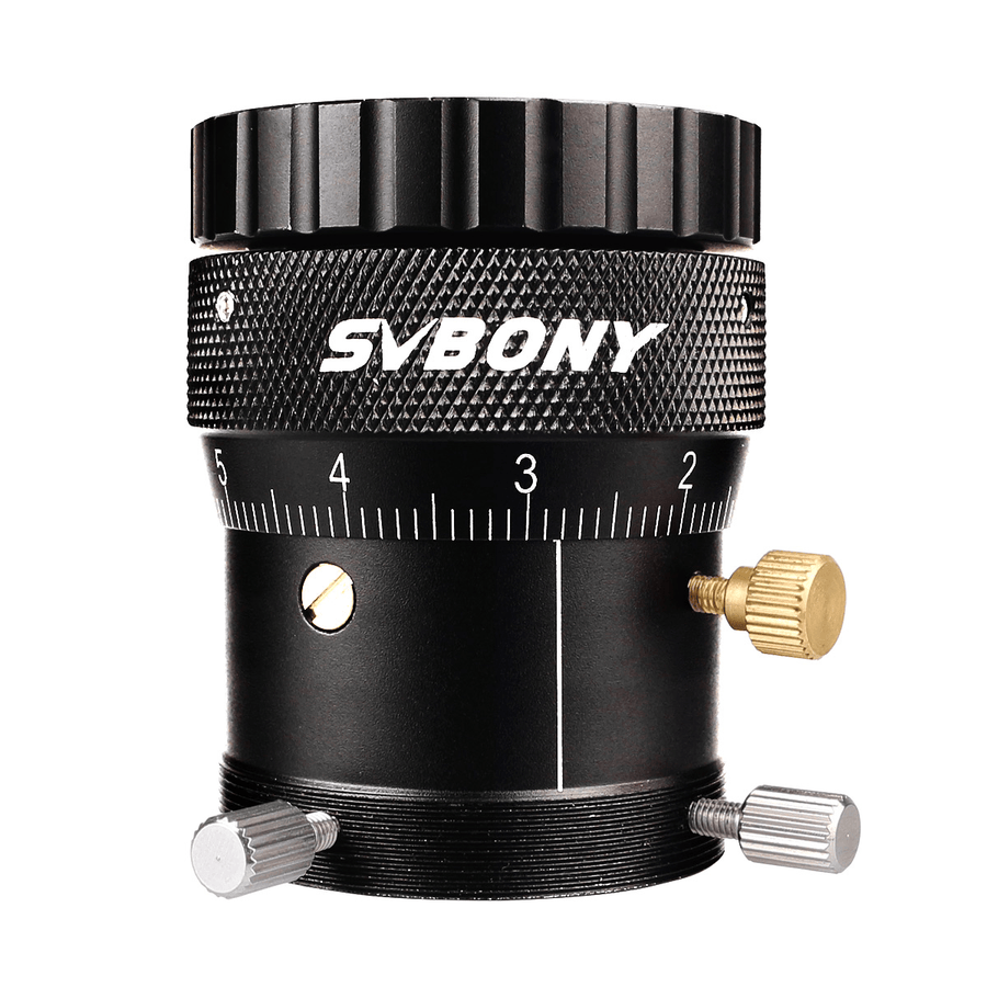SVBONY SV108 1.25" Double Helical Focuser High Precision for Telescope / Finder & Guidescope W/ Brass Compression Ring - MRSLM