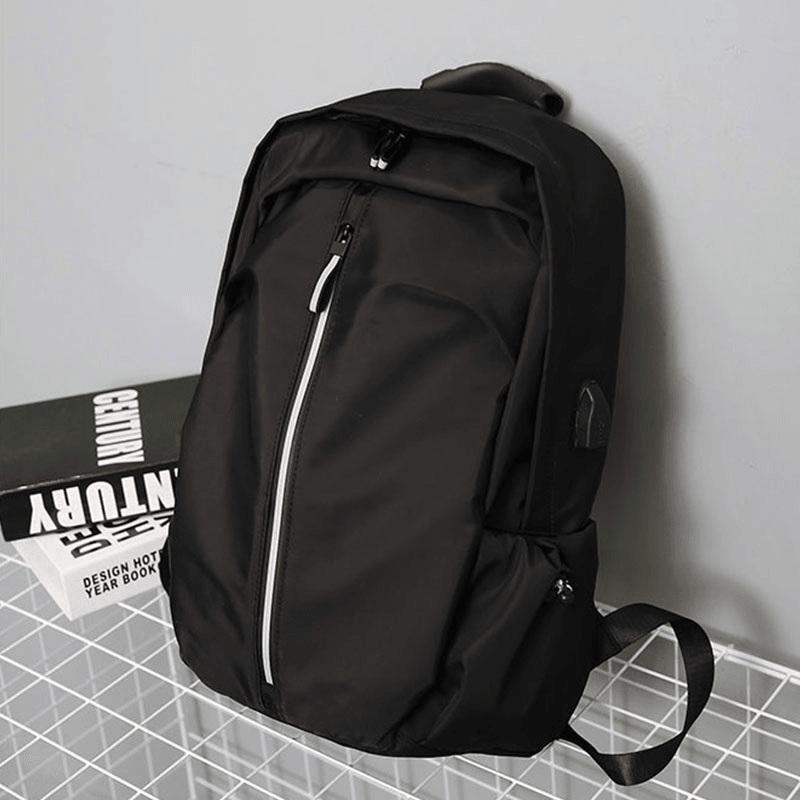 Men Oxford Sport Large Capacity 15.6 Inch Laptop Bag Trip Traval Backpack - MRSLM