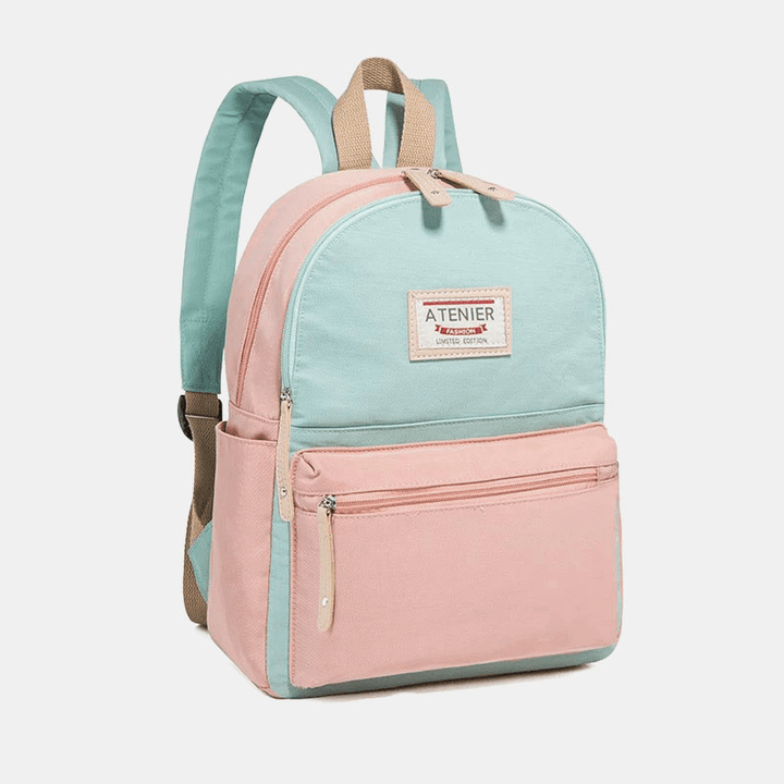 Women Multi-Color Fashion Waterproof Large Capacity Backpack - MRSLM