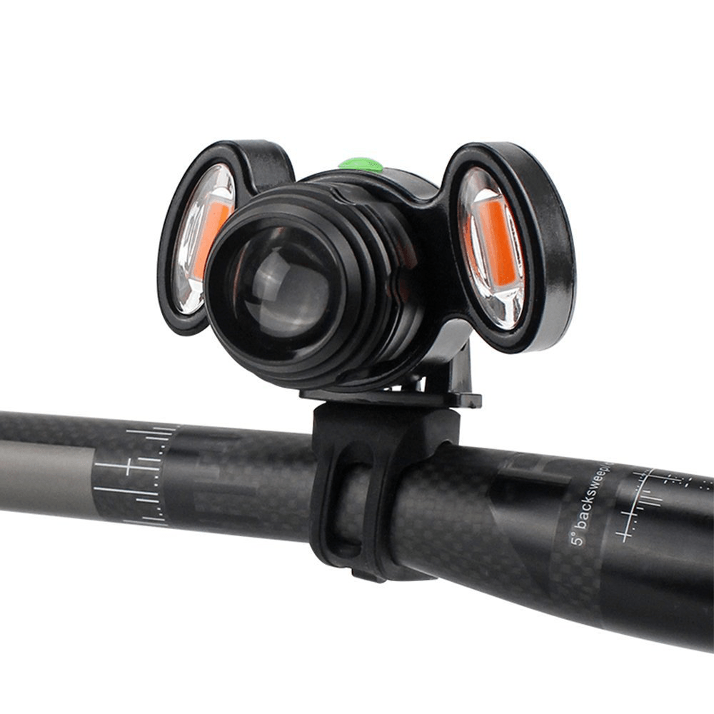 XANES 800LM T6 Bicycle Warning Light Zoomable IPX6 Waterproof Bike Front Light 4 Modes USB Charging - MRSLM