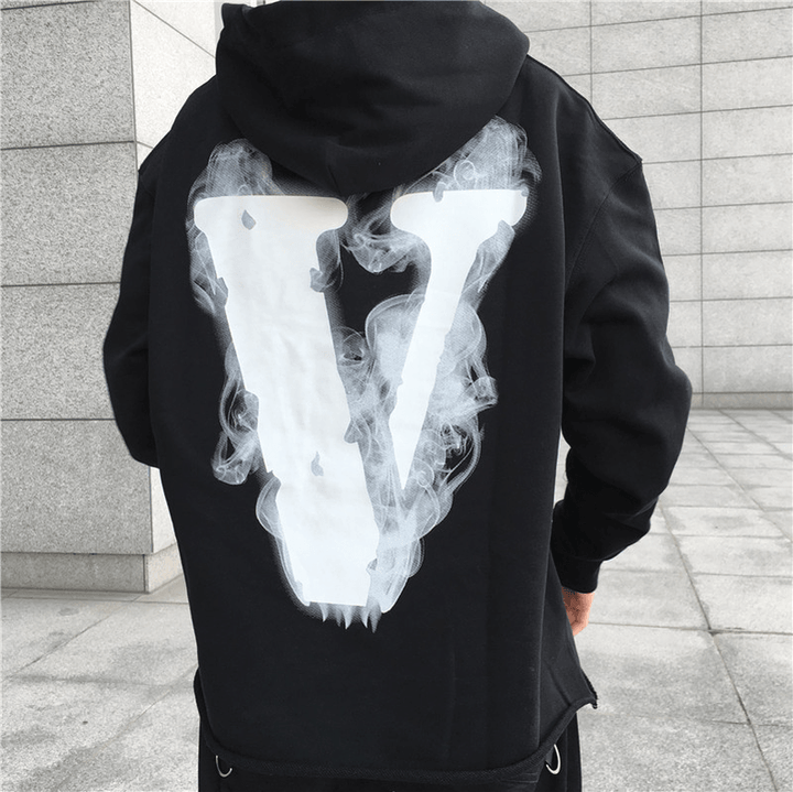 Smoke Angel Big V Hoodie Thick - MRSLM