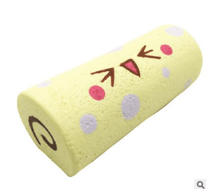 Squishyfun Squishy Egg Swiss Roll Toy 14.5*6*5CM Slow Rising with Packaging Collection Gift Soft Toy - MRSLM