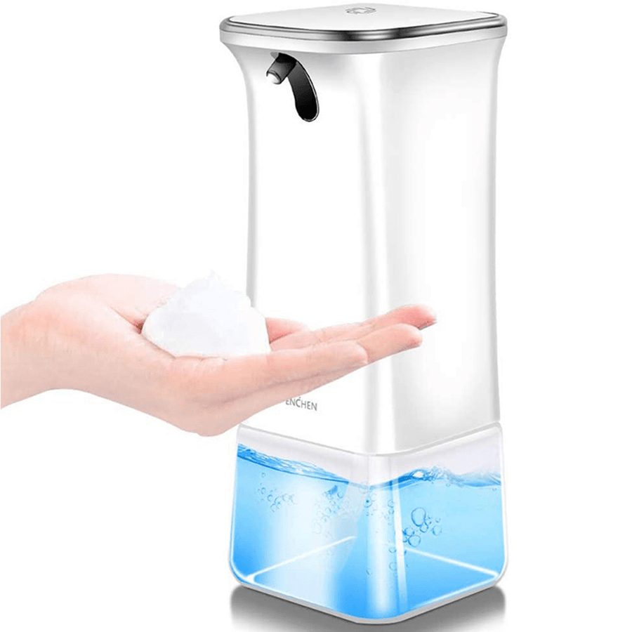 ENCHEN 280ML Automatic Touchless Foam Soap Dispenser with Infrared Motion Sensor Liquid Soap Dispenser for Bathroom Kitchen - MRSLM