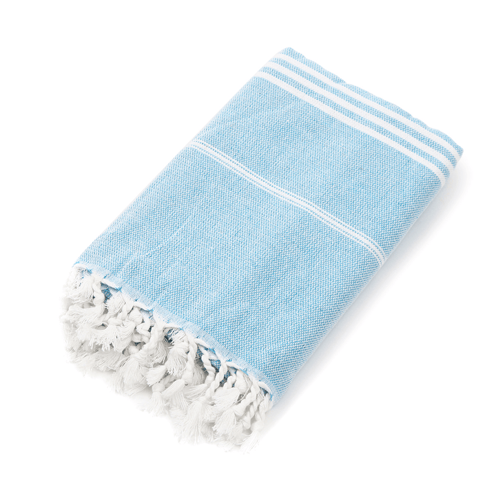 100X180Cm Large Beach Turkish Towel Bath Towel Hammam Cotton Striped Washcloths - MRSLM