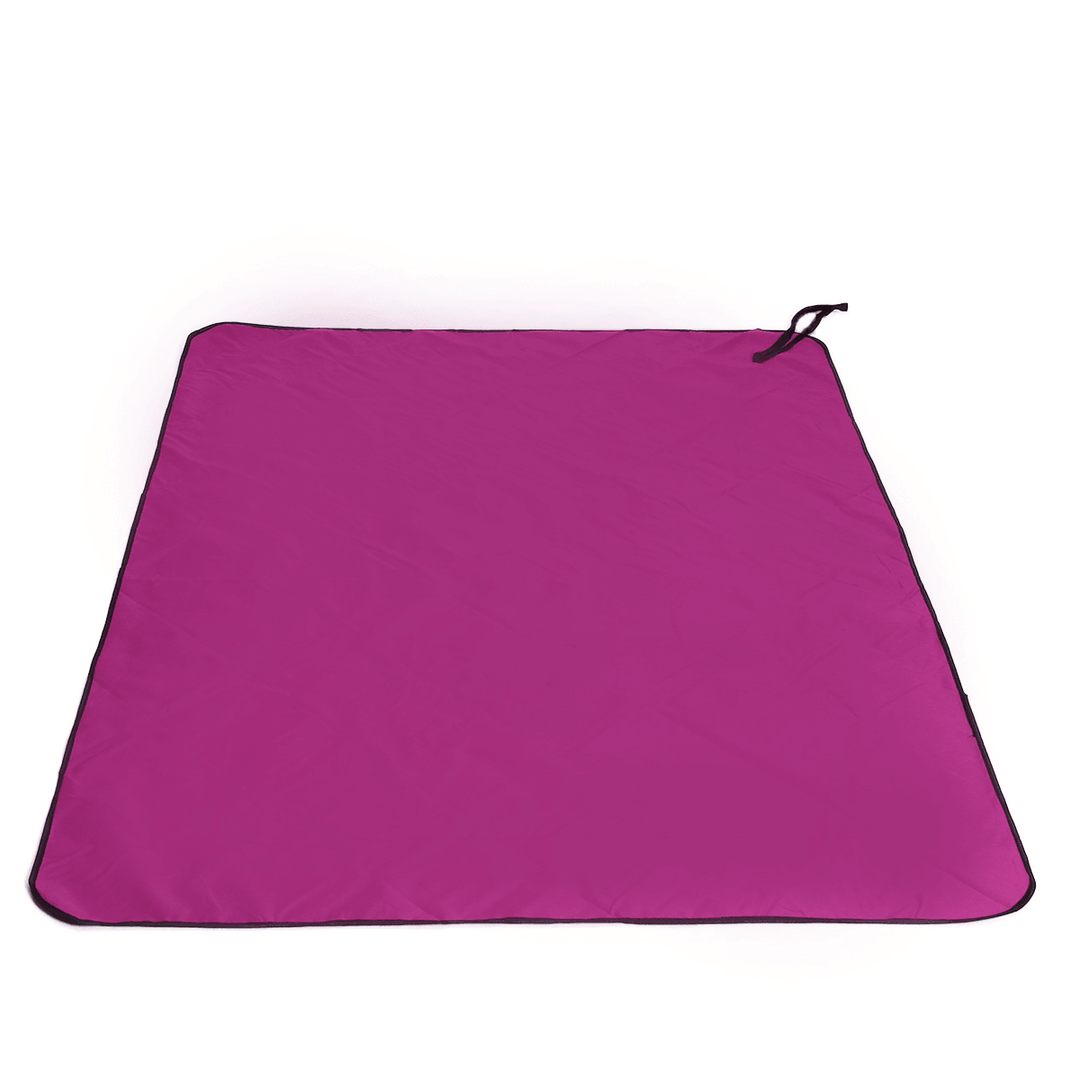 Outdoor Spring Travel Beach Oxford Cloth Floor Mat Picnic Cloth Waterproof Moisture-Proof Camping Picnic Mat - MRSLM