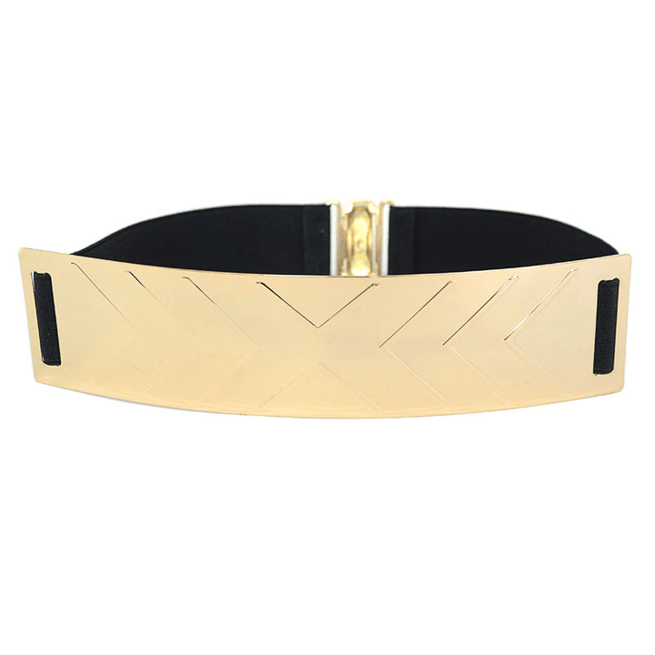 Europe and America Hot Selling Fashion Sequin Mirror Metal Belt - MRSLM