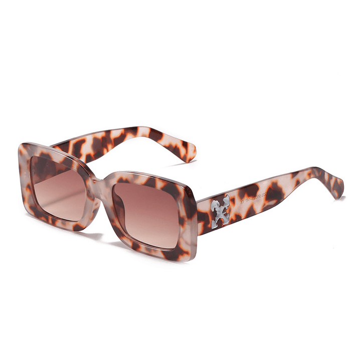 Retro Square Sunglasses Men and Women Personality Trendy Sunglasses - MRSLM