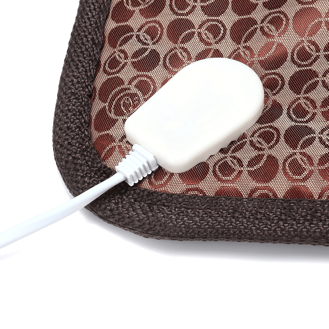 45X45Cm Electric Pet Heating Pad Heater Mat Blanket Dog Bunny Bed Cat Waterproof - MRSLM