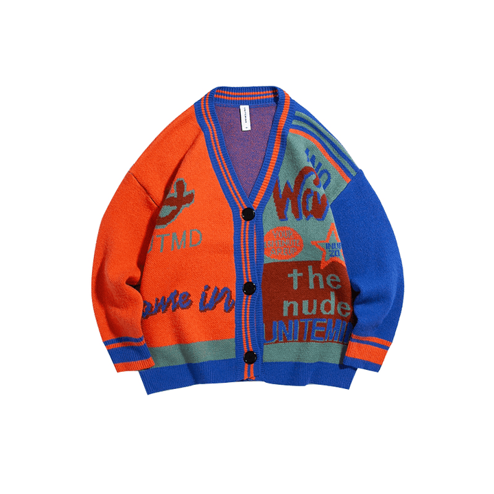 Dope Colourful Cardigan - MRSLM