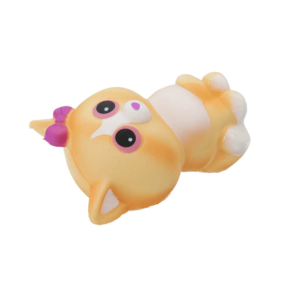 Yellow Cat Squishy 10*6CM Slow Rising with Packaging Collection Gift Soft Toy - MRSLM