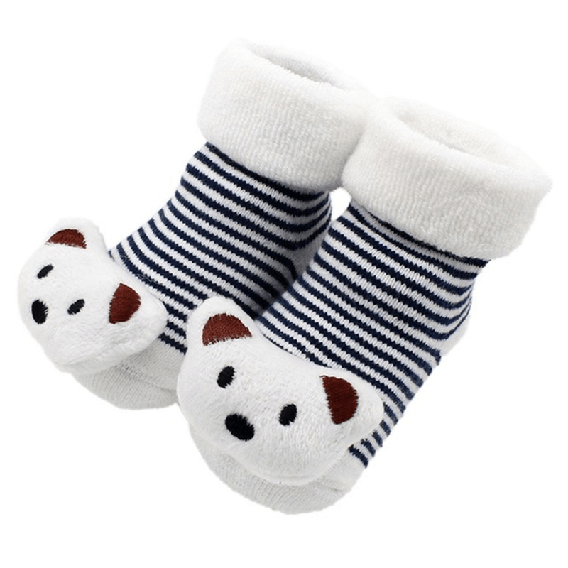 Stitching Doll Socks Baby Baby Floor Socks - MRSLM