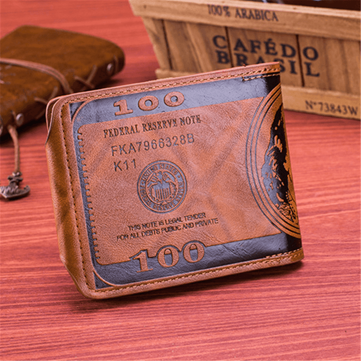 PU Leather Portable Purse 9 Card Holders Wallet for Women Men Unisex - MRSLM