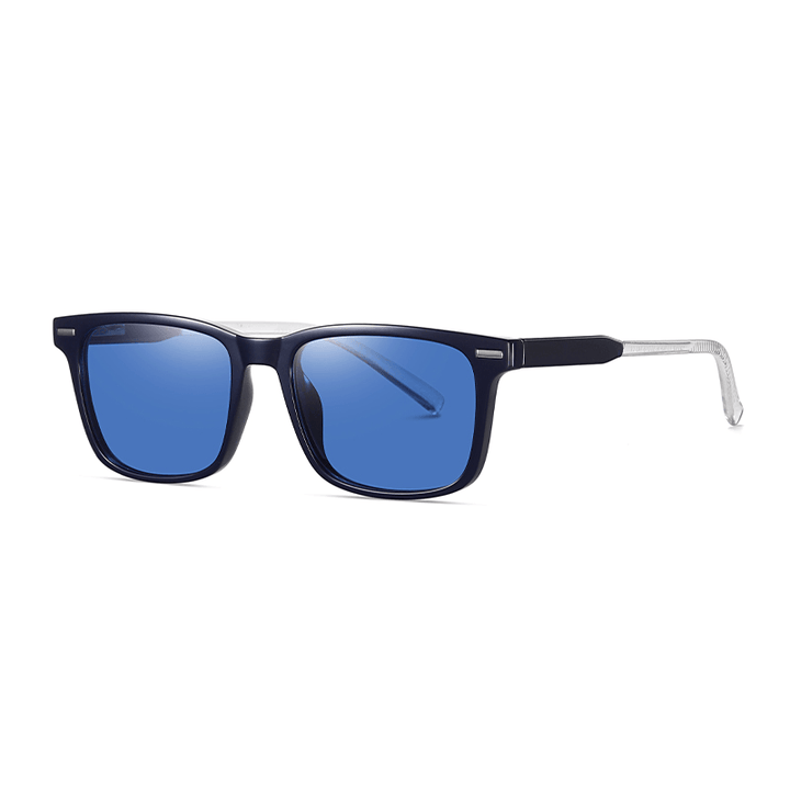 New Polarized Men'S Box Sunglasses Classic Spring Leg Glasses - MRSLM