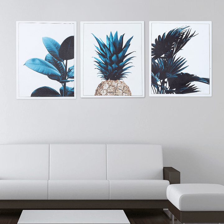 Nordic Modern Print Plant Green Leaf Art Posters Wall Canvas Paintings Unframed Decorations - MRSLM