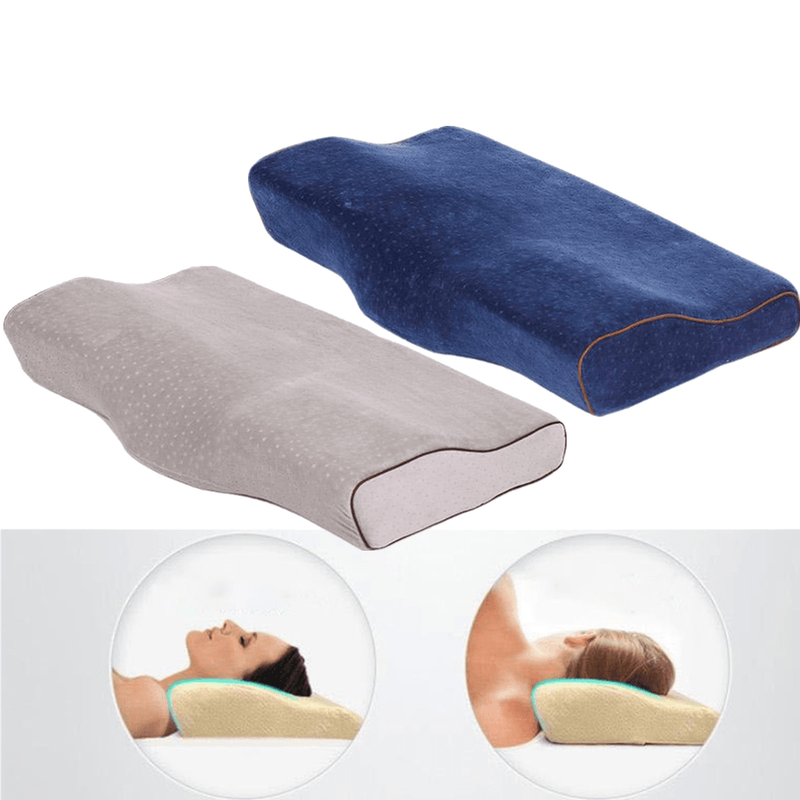 Professional Slow Rebound Memory Pillow Outdoor Travelling Hiking Office Home Relieve Fatigue Extension Pillow - MRSLM