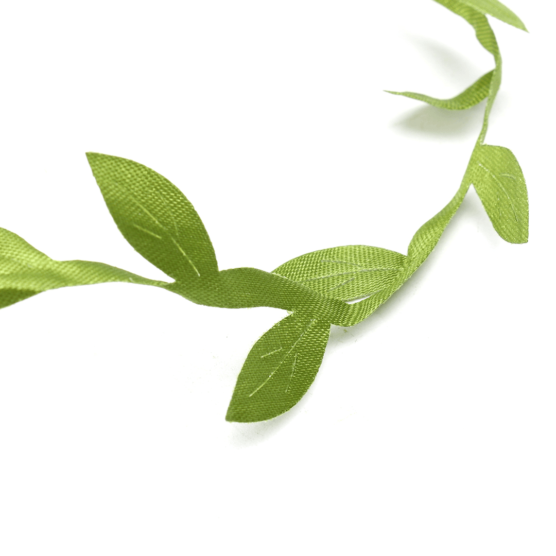 40-200M Artificial Green Ivy Vine Leaf Garland Rattan Foliage Home Wedding Decorations - MRSLM