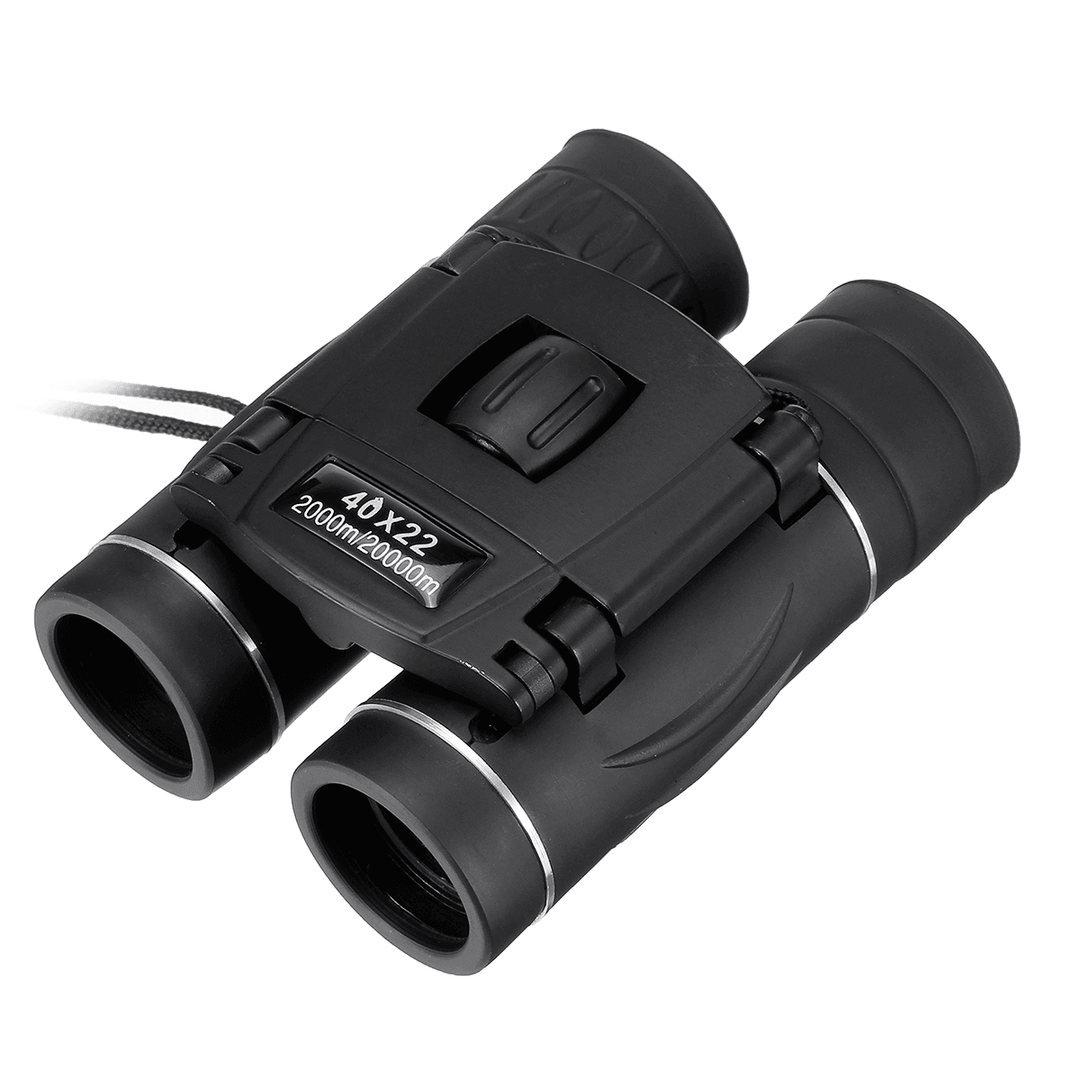 Mini 40X22 Folding Telescope Waterproof Binoculars Night Vision Camping Travel - MRSLM