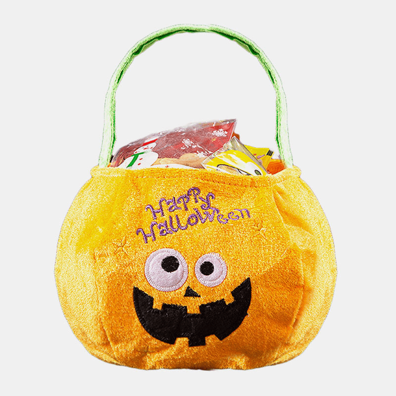 Children Halloween Style Pattern Casual Go Out Candy Sugar Carry Bag Handbag - MRSLM