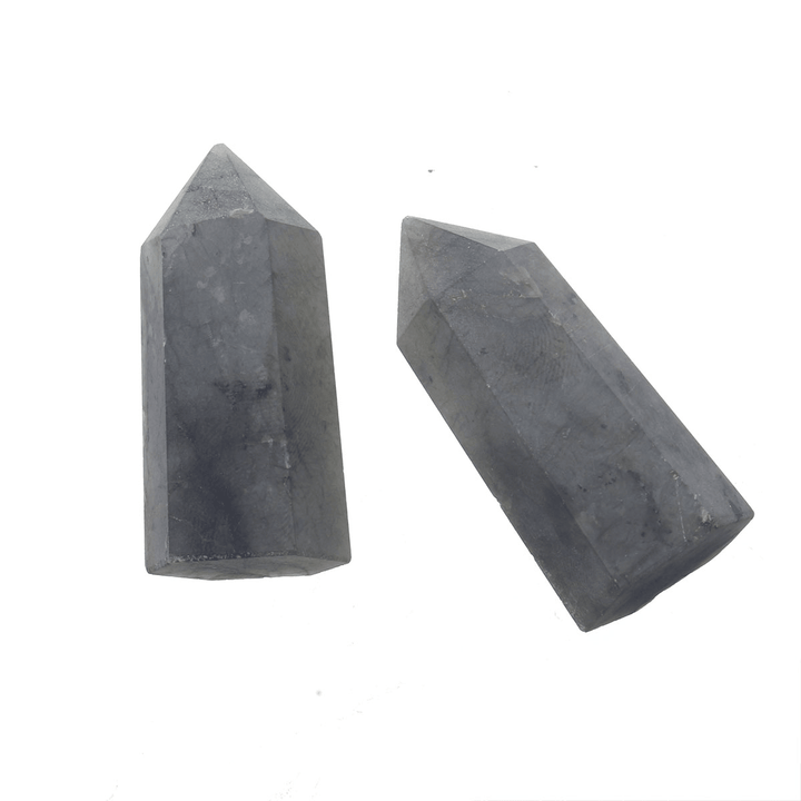Natural Labradorite Crystals Quartz Obelisk Stone Point Terminated Wand Healing - MRSLM