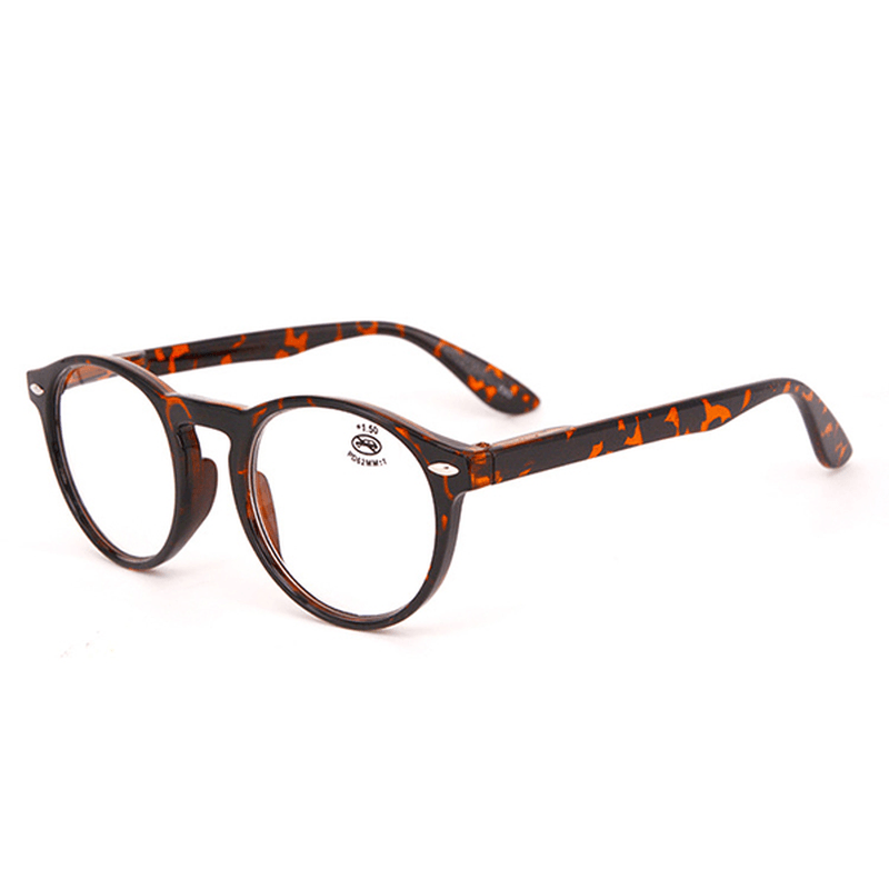 Unisex Retro Reading Glasses Clear Lens Eyeglasses - MRSLM