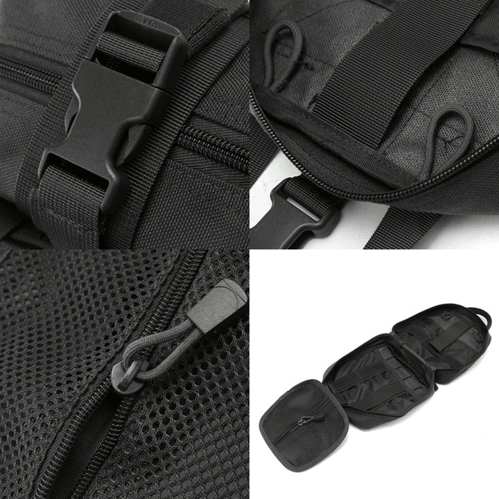 AOTDDOR Outdoor Travel First Aid Bag Kit Bag Molle EMT Emergency Survival Pouch Outdoor Box Large Size SOS Bag - MRSLM