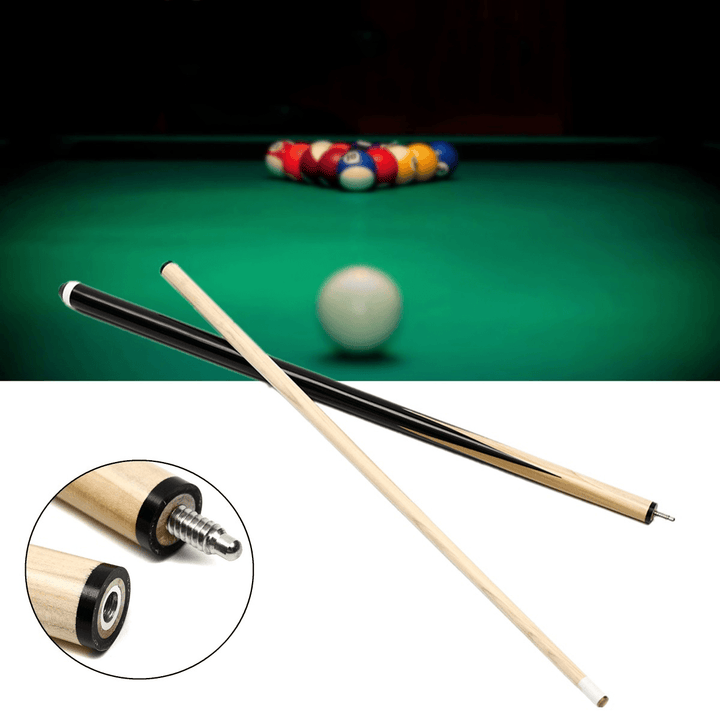 365G 57'' 2-Piece 1/2 Eco Pool Jointed Cue Stick for Billiards Game Sport Toys - MRSLM