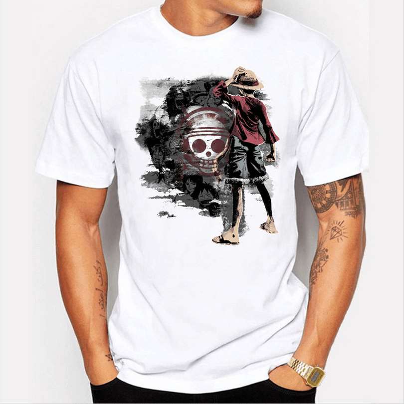 Men'S Diablo Skull Print Trend Versatile T-Shirt - MRSLM