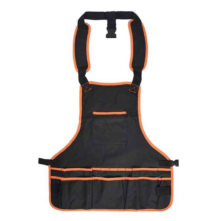 Multi-Functional Apron Garden Working Clothes Waterproof for Woodworking Car Repair Outdoor Barbecue Tools - MRSLM
