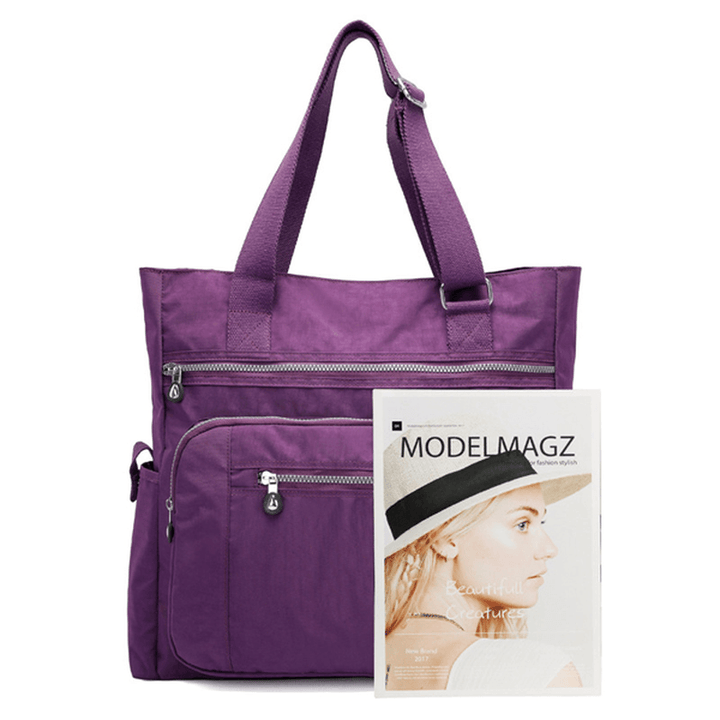Nylon Shoulder Bag Multifunctional Messenger Diaper Bag for Women - MRSLM