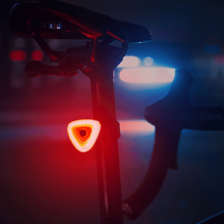 XANES® STL15 Smart Brake Sensor Tail Light Bicycle Back Waterproof Safty Road Bike Cycling Motorcycle - MRSLM