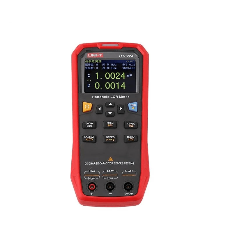 UNI-T® UT622A Handheld LCR Digital Bridge Frequency Inductance Resistance Capacitance Tester Multimeter Ohmmeter - MRSLM