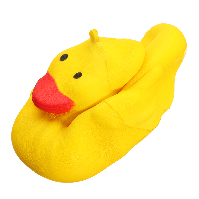 Squishy Yellow Duck 10Cm Soft Slow Rising Cute Animals Collection Gift Decor Toy - MRSLM