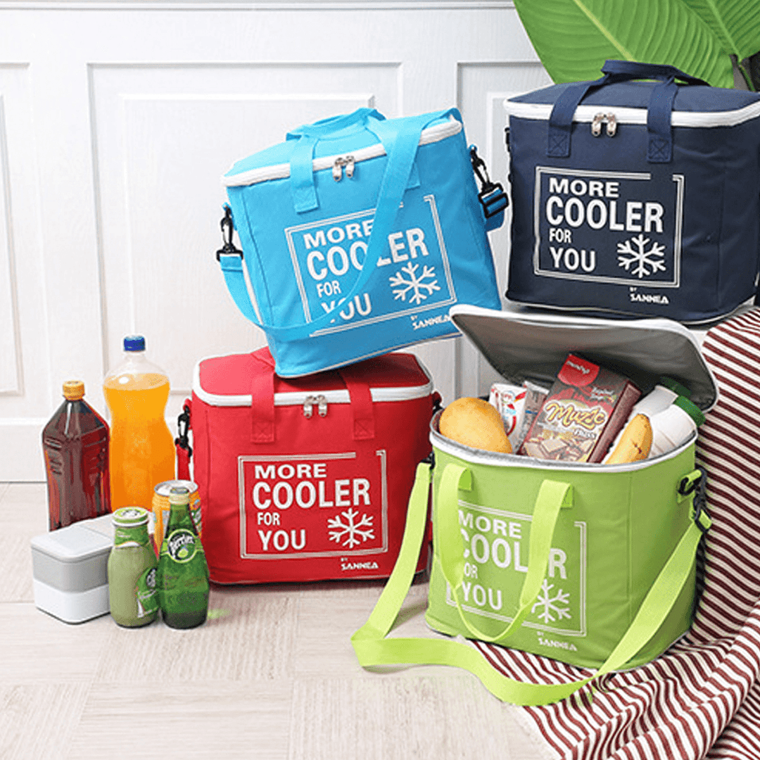6L Outdoor Portable Insulated Thermal Cooler Bag Picnic Lunch Box Food Container Pouch - MRSLM