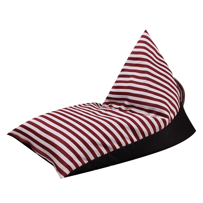 Stuffed Animal Storage Bean Bag Chair Lazy Sofa Extra Large Pouch Stripe Comfortable Seating Sofa Storage Bag without Filler - MRSLM