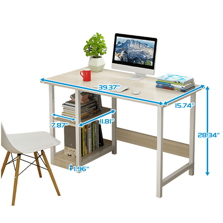 Desktop Home Computer Desk Simple Assembly Single Student Dormitory Desk Economical Writing Table for Home Office - MRSLM