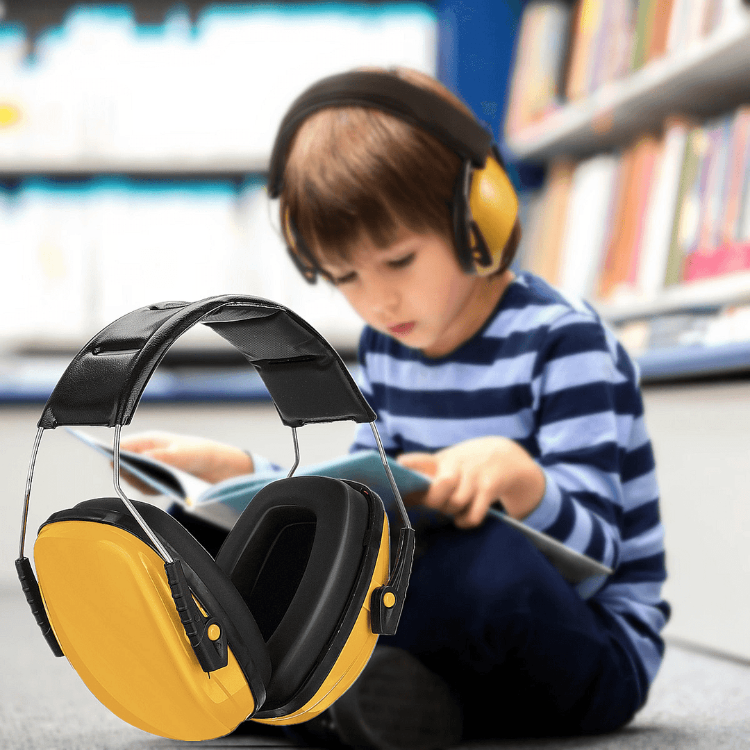 Anti Noise Adjustable Kids Child Baby Earmuff Hearing Protection Ear Defenders Noise Reduction Safety for Children Earphone - MRSLM