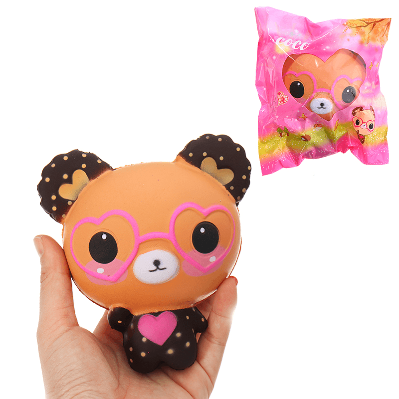Bear Squishy 15Cm Slow Rising with Packaging Collection Gift Soft Toy - MRSLM