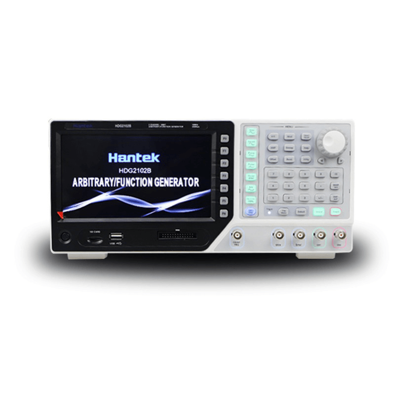 Hantek 2CH 30/60/80/100Mhz 250Msa/S DDS Function Signal Arbitrary Waveform Generator 64M Memory Depth USB 7" TFT LCD 800X480 - MRSLM