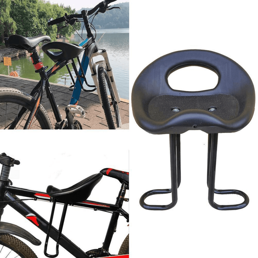 BIKIGHT Universal Mountain Bike Kid Saddle Comfortable Safety Front Seat Quick Shockproof Baby Cushion Seat Outdoor Cycling - MRSLM