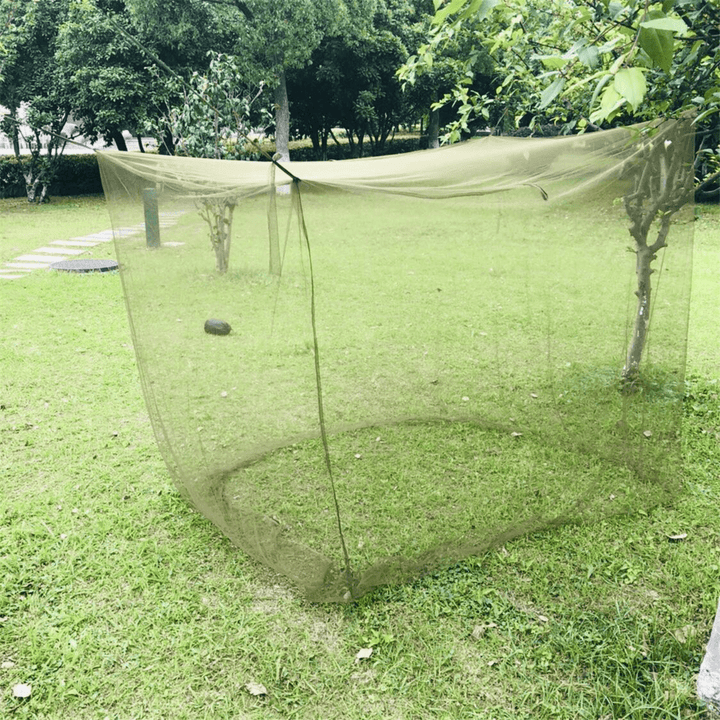 200X90X180Cm Outdoor Camping Tent Sunshade Mosquito Net Insect Bugs Cover Netting - MRSLM