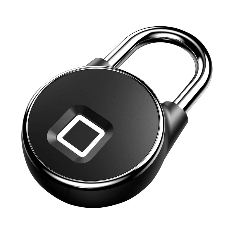 ANYTEK P22+ Bluetooth Fingerprint Smart Lock Anti-Theft 2 Modes Unlock Fingerprint Mobile APP Keyless Padlock IP66 Waterproof USB Charging Security Padlock Travel Bike - MRSLM
