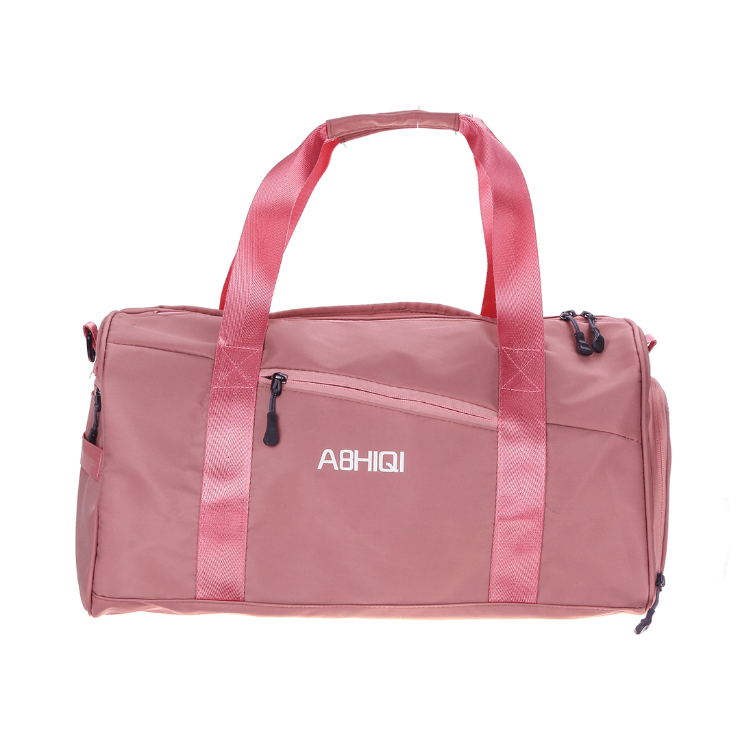 24L Canvas Bag Gym Sport Training Handbag Shoulder Bag Travel Luggage Storage Bag - MRSLM