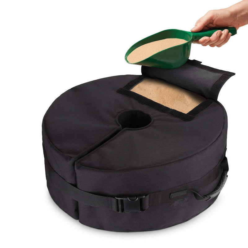 46X15Cm Tent Sand Bag Sun Shelter Umbrella Weight Bag Camping Windproof Fixing Sandbag - MRSLM