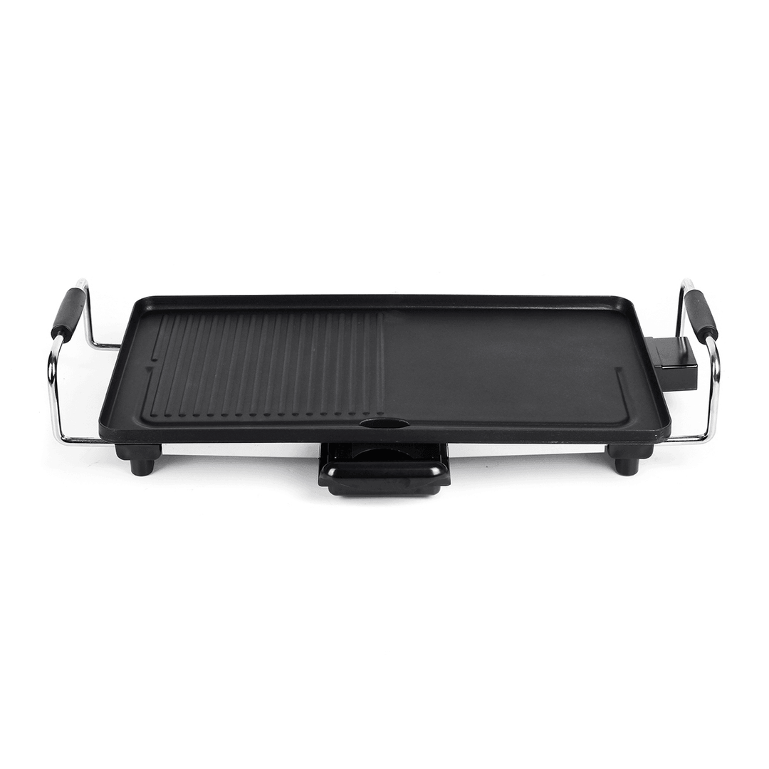 1200W Non-Stick Smokeless BBQ Grill Pan Electric Barbeque Stove Outdoor Camping Picnic EU US Plug - MRSLM