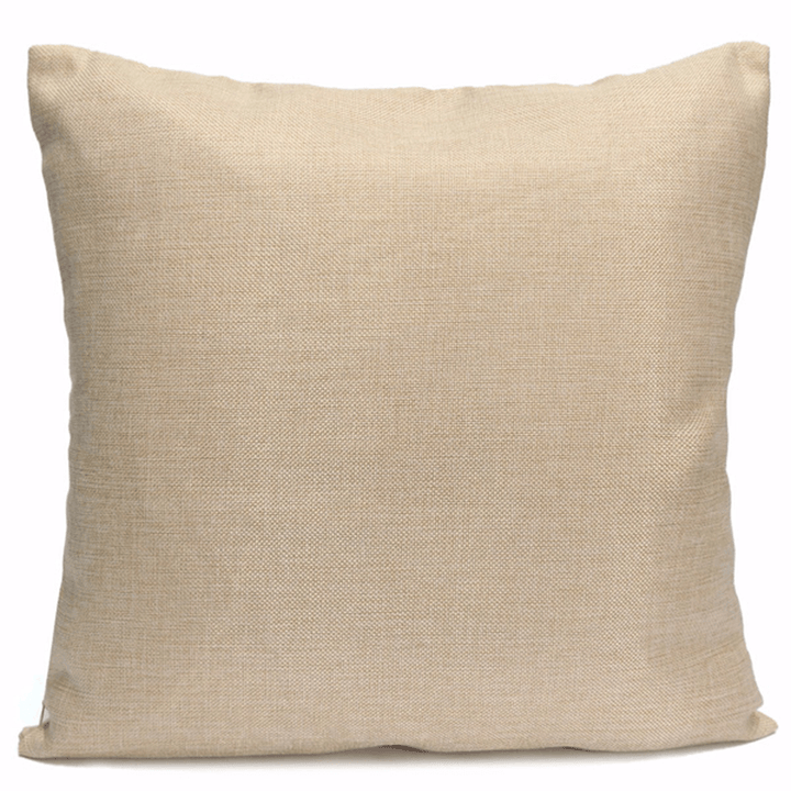 45X45Cm Square Linen Pillow Cases Nordico Geometric Pattern Chair Cushion Home Office Decor - MRSLM